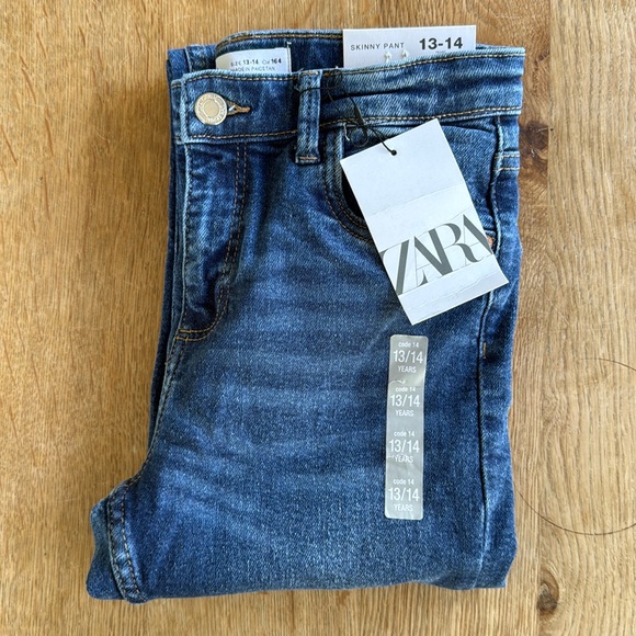 Zara Girls Jeans - Skinny Pant - 13/14 Years - Picture 1 of 11